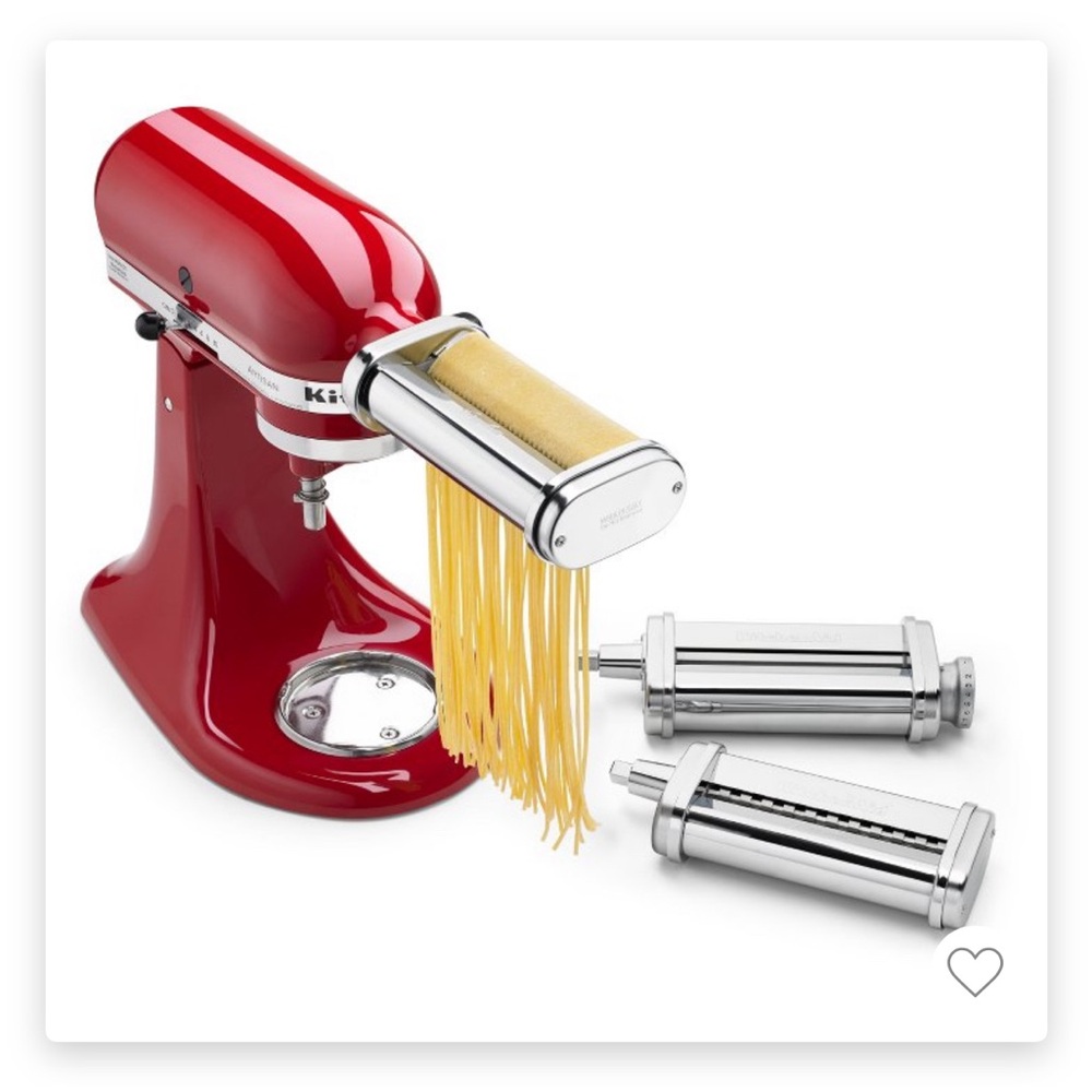 KitchenAid 3pc Pasta Roller & Cutter Set